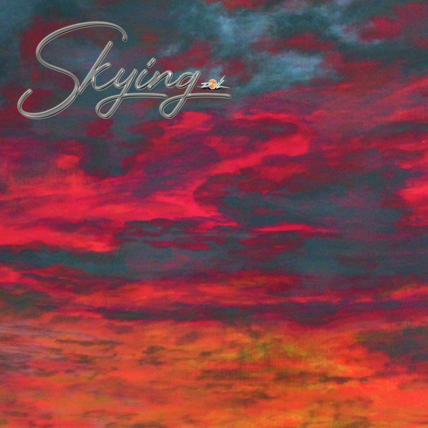album cover - skying